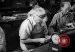 Image of war production workers at Douglas Aircraft Long Beach California USA, 1942, second 40 stock footage video 65675052406