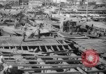 Standbild Liberty Schiffsbau Zweiter Weltkrieg Richmond California USA, 1942, aus Sekunde 10 historischem Filmmaterial Videoclip 65675052418