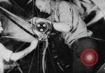Image of War ship parts production at General Electric Plants United States USA, 1941, second 19 stock footage video 65675052443