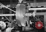 Image of War ship parts production at General Electric Plants United States USA, 1941, second 40 stock footage video 65675052443