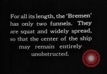 Image of Bremen Ship Germany, 1929, second 38 stock footage video 65675052446