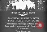 Image Le dévouement de Gibault école de garçons Terre Haute Indiana USA, 1921, de la seconde 6 séquences d'archives historiques vidéo 65675052452