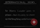 Image of Sir Harry Lauder Ossining New York USA, 1921, second 1 stock footage video 65675052455