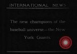 Image of 1921 Giants manager John McGraw Manhattan New York City USA, 1921, second 5 stock footage video 65675052457