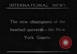 Image of 1921 Giants manager John McGraw Manhattan New York City USA, 1921, second 6 stock footage video 65675052457