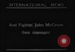 Image of 1921 Giants manager John McGraw Manhattan New York City USA, 1921, second 22 stock footage video 65675052457