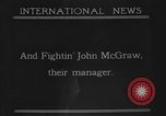Image of 1921 Giants manager John McGraw Manhattan New York City USA, 1921, second 24 stock footage video 65675052457
