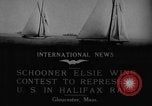 Image of Captain Marty Welch Gloucester Massachusetts USA, 1921, second 5 stock footage video 65675052459