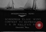 Image of Captain Marty Welch Gloucester Massachusetts USA, 1921, second 7 stock footage video 65675052459