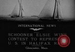 Image of Captain Marty Welch Gloucester Massachusetts USA, 1921, second 8 stock footage video 65675052459