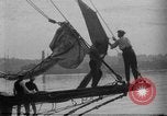 Image of Captain Marty Welch Gloucester Massachusetts USA, 1921, second 13 stock footage video 65675052459
