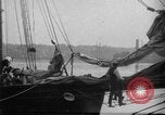 Image of Captain Marty Welch Gloucester Massachusetts USA, 1921, second 19 stock footage video 65675052459
