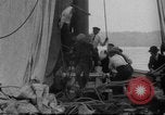 Image of Captain Marty Welch Gloucester Massachusetts USA, 1921, second 25 stock footage video 65675052459