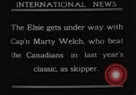 Image of Captain Marty Welch Gloucester Massachusetts USA, 1921, second 41 stock footage video 65675052459