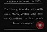 Image of Captain Marty Welch Gloucester Massachusetts USA, 1921, second 43 stock footage video 65675052459