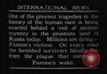 Image of Famine in Soviet Russia Kasan Russia, 1921, second 30 stock footage video 65675052460