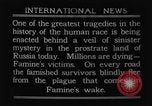 Image of Famine in Soviet Russia Kasan Russia, 1921, second 36 stock footage video 65675052460