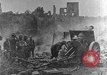 Image of British infantry soldiers firing artillery World War 1 Europe, 1916, second 3 stock footage video 65675052474