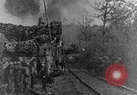 Image of British infantry soldiers firing artillery World War 1 Europe, 1916, second 10 stock footage video 65675052474