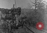 Image of British infantry soldiers firing artillery World War 1 Europe, 1916, second 12 stock footage video 65675052474