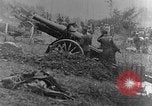 Image of British infantry soldiers firing artillery World War 1 Europe, 1916, second 23 stock footage video 65675052474