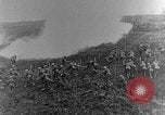 Image of British infantry soldiers firing artillery World War 1 Europe, 1916, second 30 stock footage video 65675052474