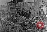 Image of British infantry soldiers firing artillery World War 1 Europe, 1916, second 41 stock footage video 65675052474