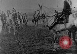 Image of British infantry soldiers firing artillery World War 1 Europe, 1916, second 62 stock footage video 65675052474