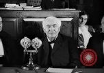 Immagine di Thomas Edison West Orange New Jersey USA, 1927, secondo 30 filmato di repertorio 65675052489
