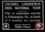 Image of Philadelphia arade for Charles Lindbergh Philadelphia Pennsylvania USA, 1927, second 6 stock footage video 65675052494