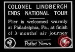 Image of Philadelphia arade for Charles Lindbergh Philadelphia Pennsylvania USA, 1927, second 11 stock footage video 65675052494