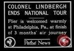 Image of Philadelphia arade for Charles Lindbergh Philadelphia Pennsylvania USA, 1927, second 12 stock footage video 65675052494