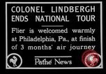 Image of Philadelphia arade for Charles Lindbergh Philadelphia Pennsylvania USA, 1927, second 13 stock footage video 65675052494