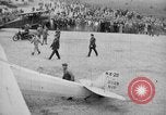 Image of Charles Lindbergh completes 3 month tour in New York Mitchel Field Long Island New York USA, 1927, second 25 stock footage video 65675052495