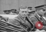 Image of Charles Lindbergh completes 3 month tour in New York Mitchel Field Long Island New York USA, 1927, second 47 stock footage video 65675052495