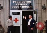 Image of Pennington County Courthouse Rapid City South Dakota USA, 1972, second 3 stock footage video 65675052511