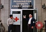 Image of Pennington County Courthouse Rapid City South Dakota USA, 1972, second 4 stock footage video 65675052511