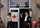 Image of Pennington County Courthouse Rapid City South Dakota USA, 1972, second 5 stock footage video 65675052511