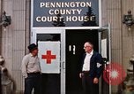 Image of Pennington County Courthouse Rapid City South Dakota USA, 1972, second 6 stock footage video 65675052511