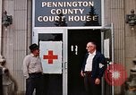 Image of Pennington County Courthouse Rapid City South Dakota USA, 1972, second 7 stock footage video 65675052511