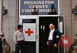 Image of Pennington County Courthouse Rapid City South Dakota USA, 1972, second 8 stock footage video 65675052511