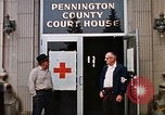 Image of Pennington County Courthouse Rapid City South Dakota USA, 1972, second 9 stock footage video 65675052511