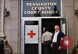 Image of Pennington County Courthouse Rapid City South Dakota USA, 1972, second 14 stock footage video 65675052511
