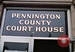 Image of Pennington County Courthouse Rapid City South Dakota USA, 1972, second 16 stock footage video 65675052511