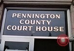 Image of Pennington County Courthouse Rapid City South Dakota USA, 1972, second 17 stock footage video 65675052511