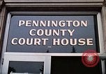 Image of Pennington County Courthouse Rapid City South Dakota USA, 1972, second 19 stock footage video 65675052511