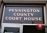 Image of Pennington County Courthouse Rapid City South Dakota USA, 1972, second 21 stock footage video 65675052511
