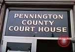 Image of Pennington County Courthouse Rapid City South Dakota USA, 1972, second 22 stock footage video 65675052511
