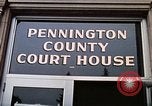 Image of Pennington County Courthouse Rapid City South Dakota USA, 1972, second 23 stock footage video 65675052511