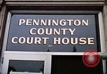 Image of Pennington County Courthouse Rapid City South Dakota USA, 1972, second 24 stock footage video 65675052511